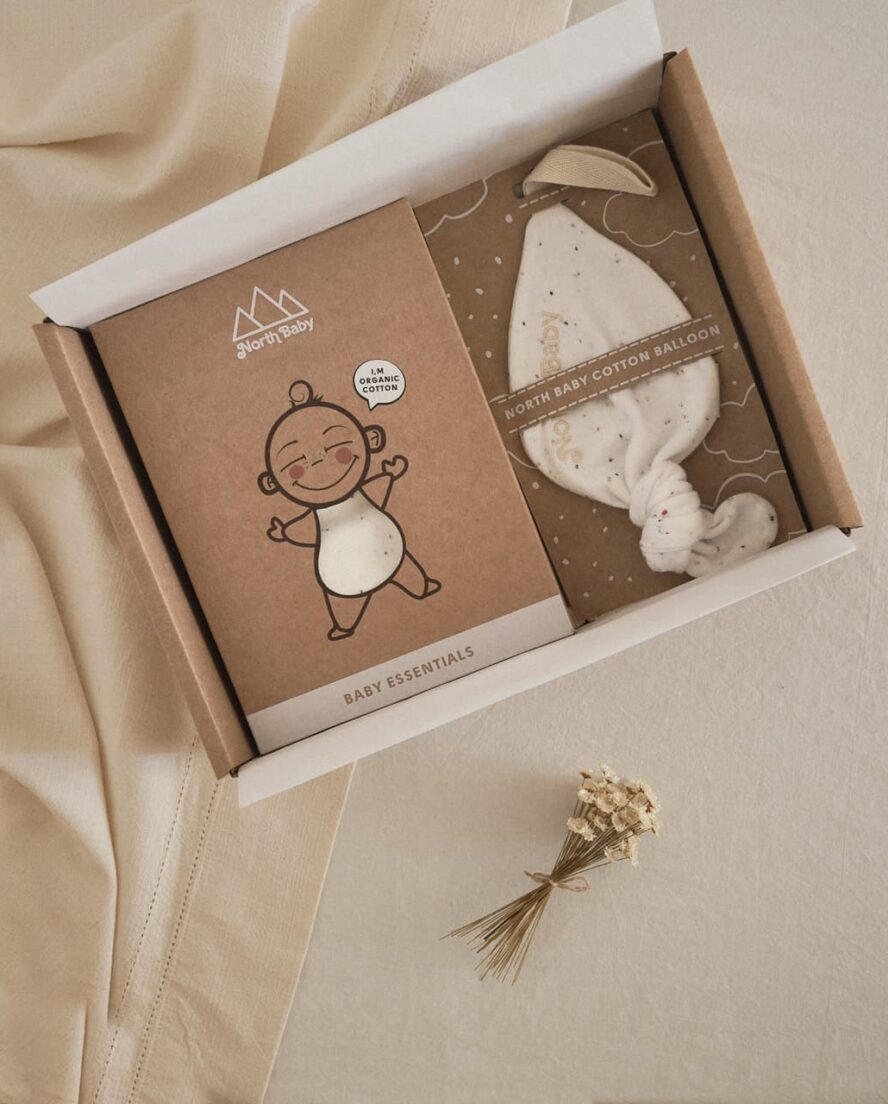 Set regalo bebé descanso en casa - Quite Nest White Milk